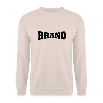 Fire ski resort - Unisex Sweatshirt - sand - Front - Alina (178cm) & Michal (187cm)
