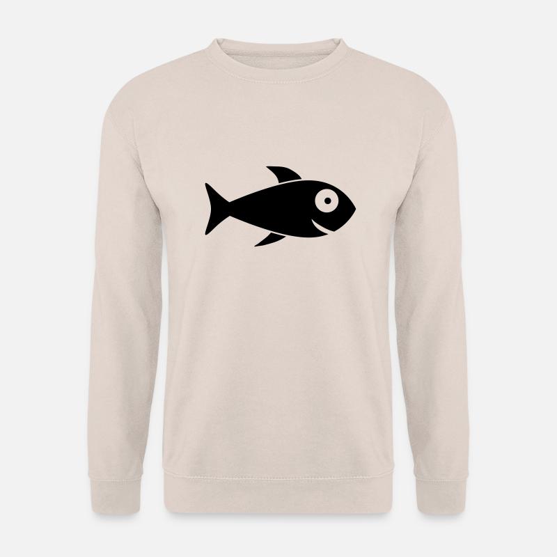 Cool Fish - Unisex Sweatshirt - sand