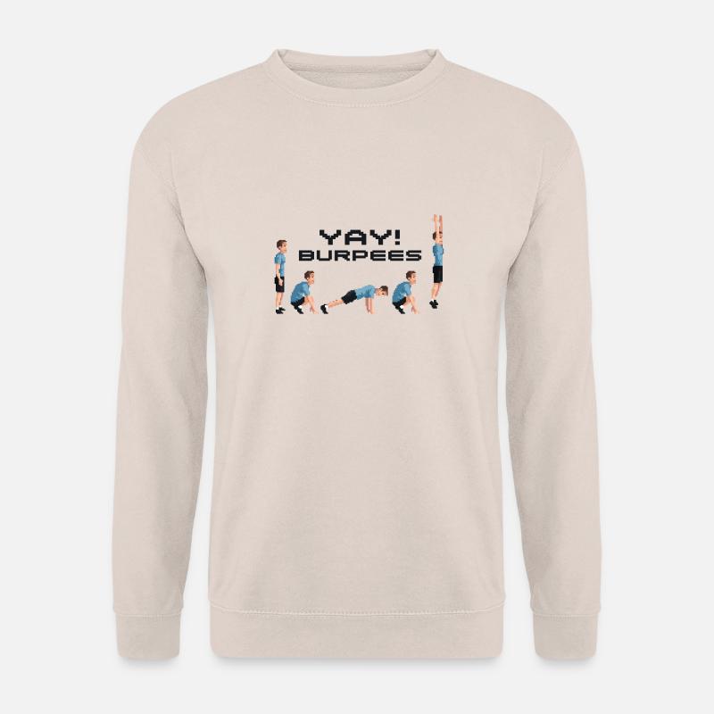 YAY! Burpees - Unisex Pullover - Sand
