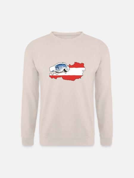 Österreich Goggles - Unisex Pullover - Sand