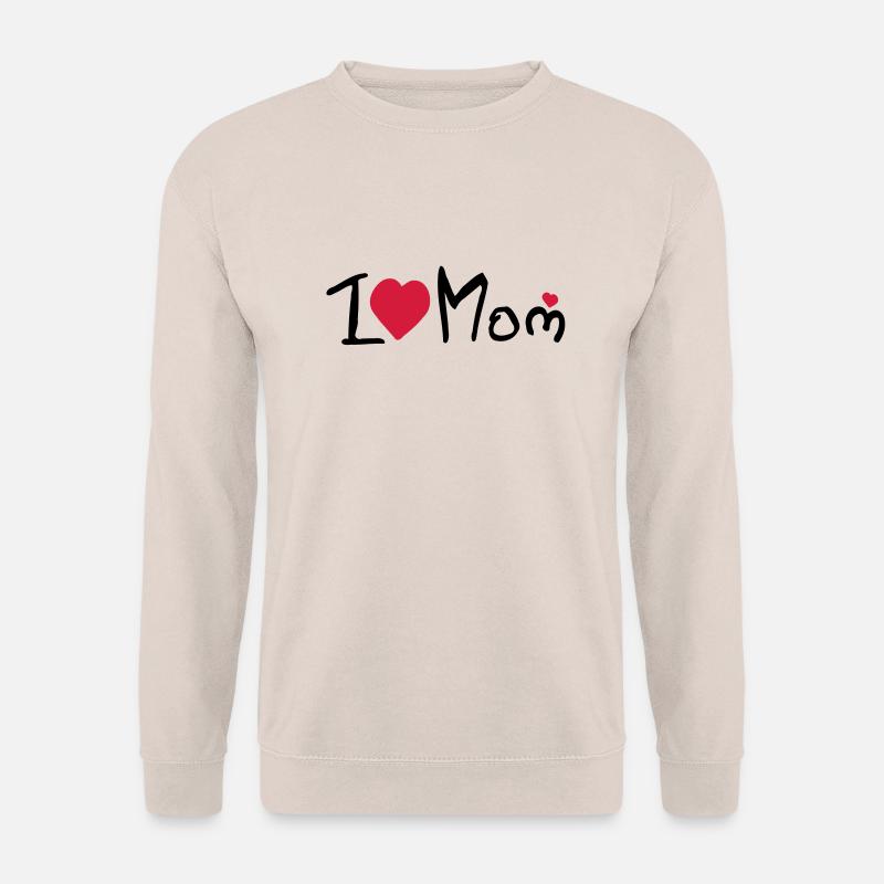 I heart Mom - Unisex Pullover - Sand