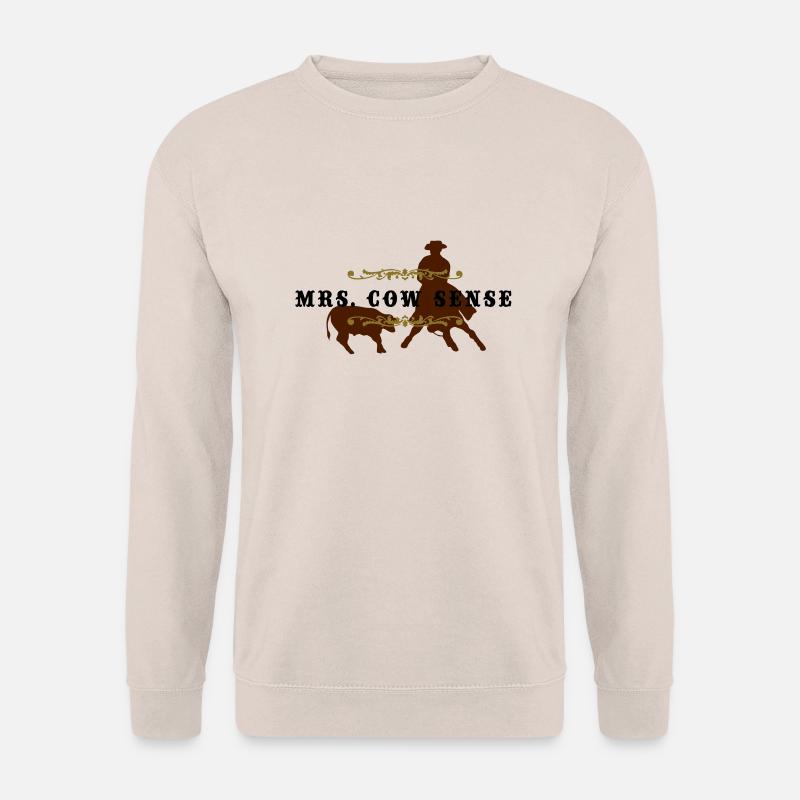mrs_cowsense_neu - Unisex Pullover - Sand