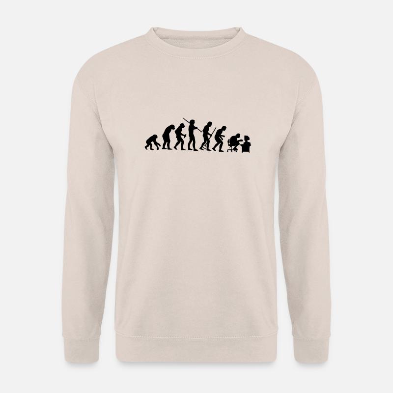 Evolution - Sweat-shirt Unisexe - sable