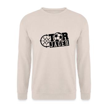tor_jaeger_ke1 - Unisex Pullover - Sand - Vorne - Alina (178cm) & Michal (187cm)