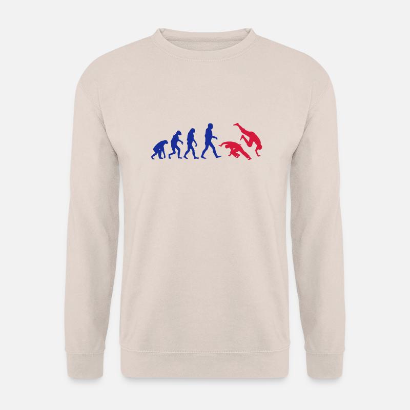 Capoeira Evolution logo - Unisex Pullover - Sand