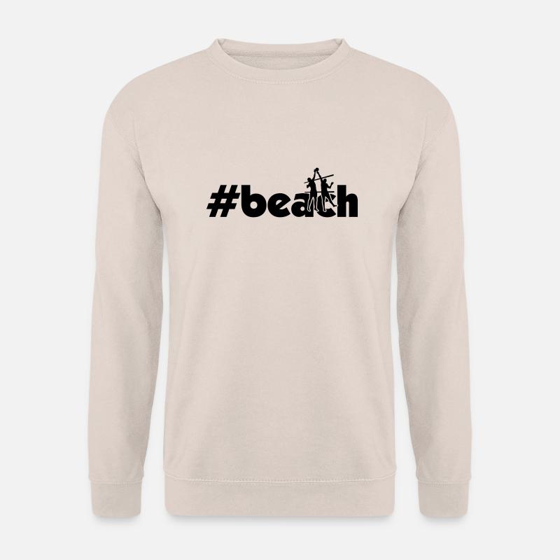beach maenner xy - Unisex Pullover - Sand