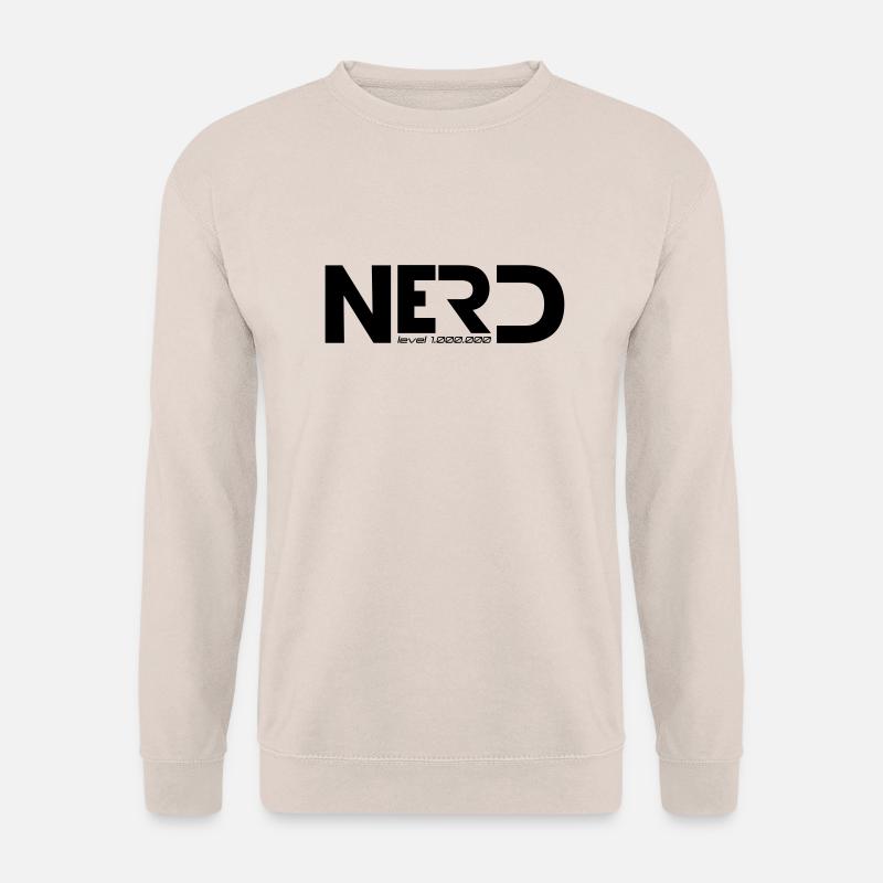 nerd level 1000000 - Unisex Pullover - Sand