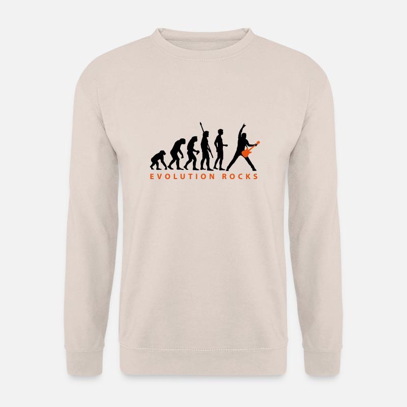 evolution_guitar_112013_c_2c - Unisex Pullover - Sand