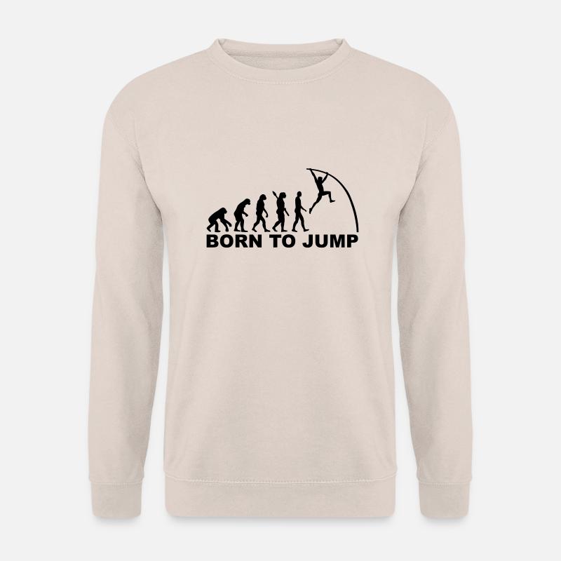 Evolution Pole vault - Unisex Sweatshirt - sand