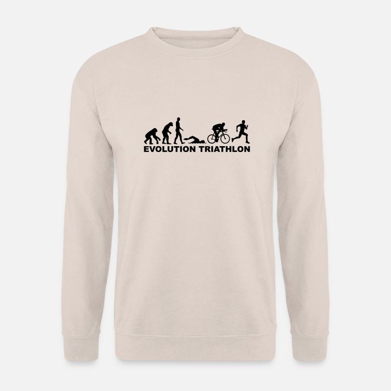 Evolution Triathlon - Sweat-shirt Unisexe - sable