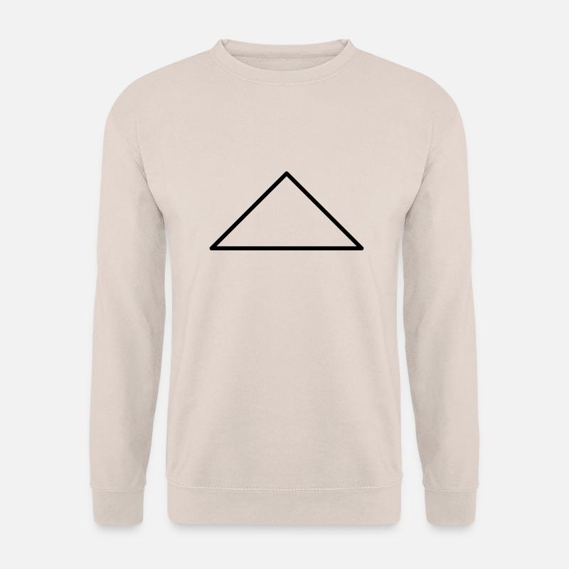 Math symbol - equilateral triangle - Unisex Sweatshirt - sand