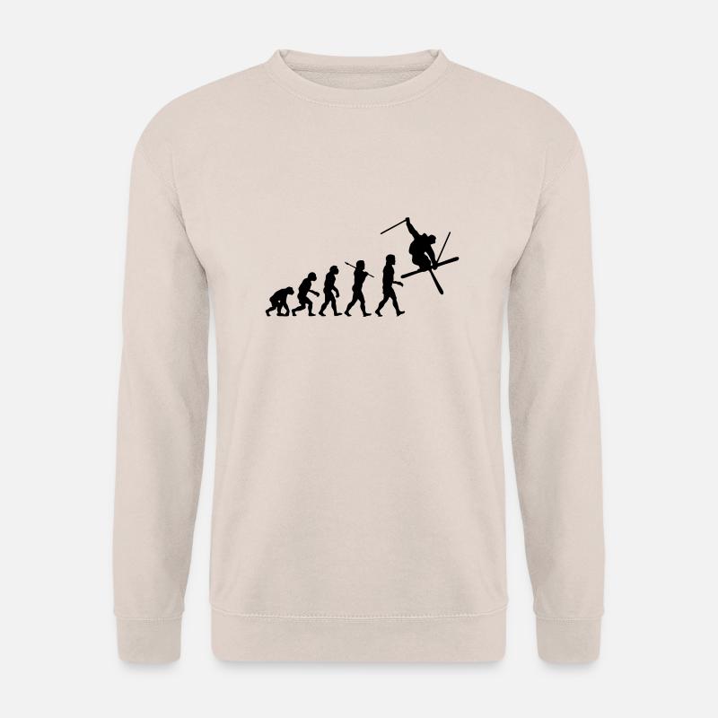 Ski Evolution - Sweat-shirt Unisexe - sable