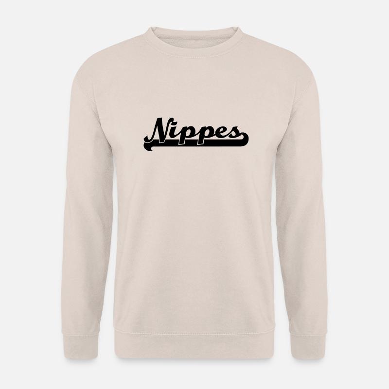 nippes writing - Unisex Sweatshirt - sand