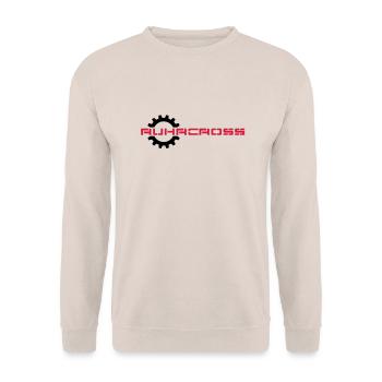 ruhrcross - Unisex Pullover - Sand - Vorne - Alina (178cm) & Michal (187cm)