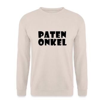 Godfather - Unisex Sweatshirt - sand - Front - Alina (178cm) & Michal (187cm)