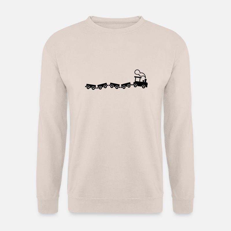 zug_1_f1 - Unisex Pullover - Sand