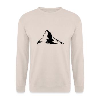 Matterhorn - Unisex Pullover - Sand - Vorne - Alina (178cm) & Michal (187cm)
