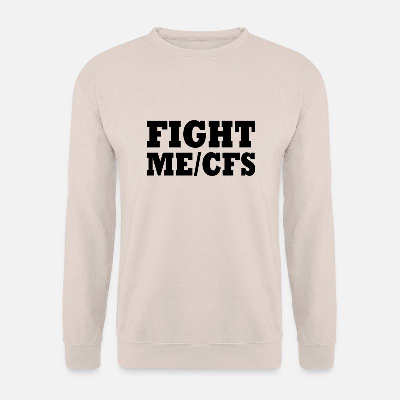 Me/cfs - fight me/cfs - Unisex Pullover - Sand