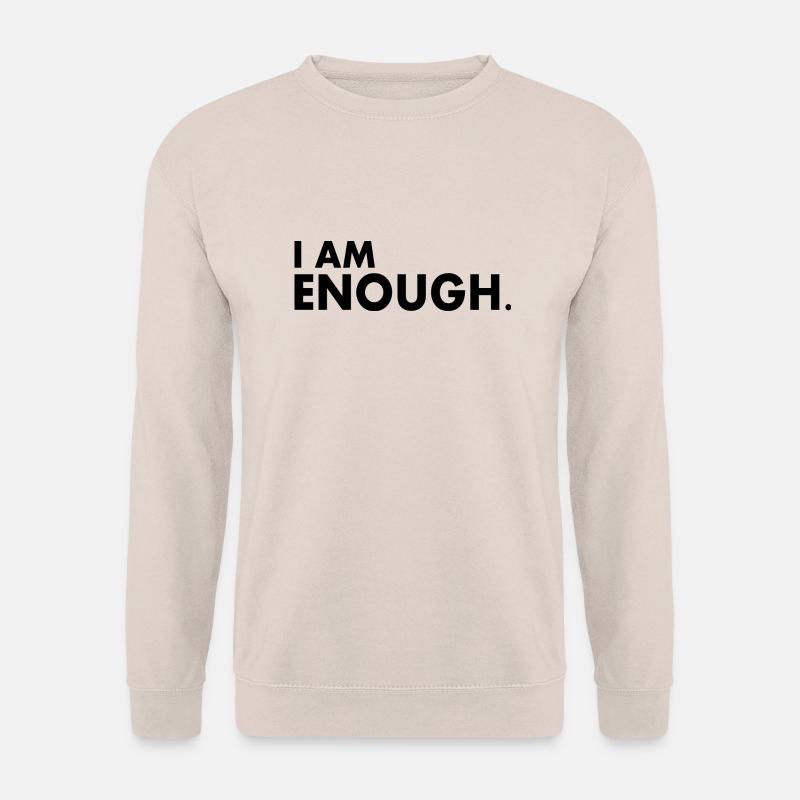 I am enough - Unisex Pullover - Sand