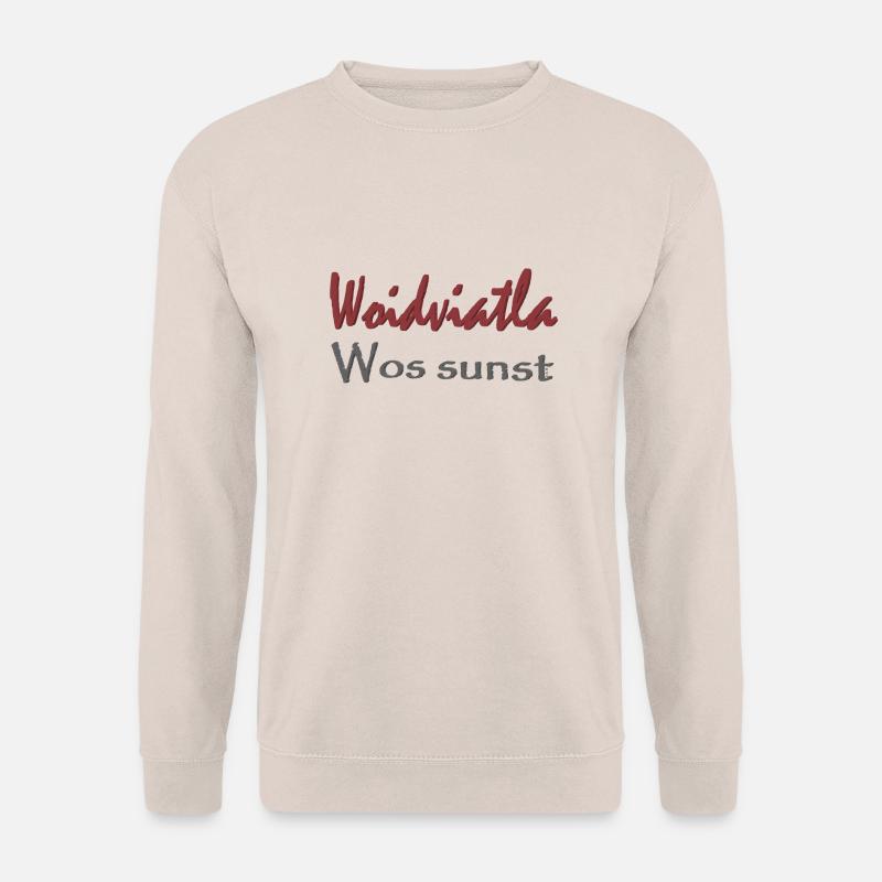 Woidviatla wos sunst - Unisex Pullover - Sand