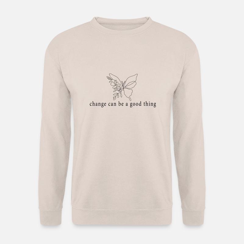 Butterfly Change - Unisex Pullover - Sand