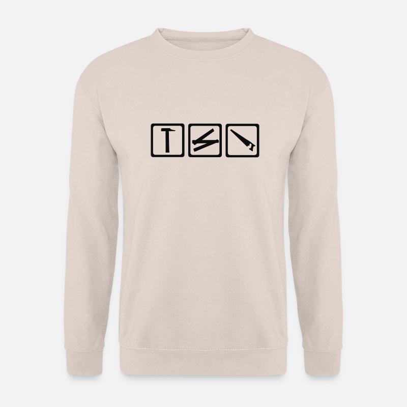 Werkzeug - Handwerker - Unisex Pullover - Sand