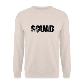 squad - Unisex Pullover - Sand - Vorne - Alina (178cm) & Michal (187cm)