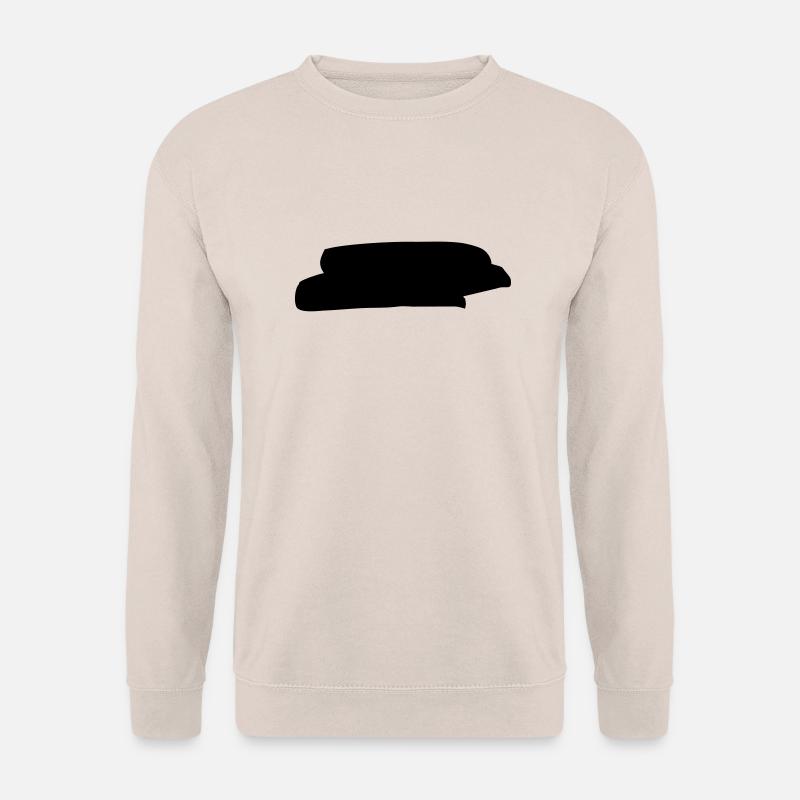 forme d'arrière-plan Doodle - Sweat-shirt Unisexe - sable