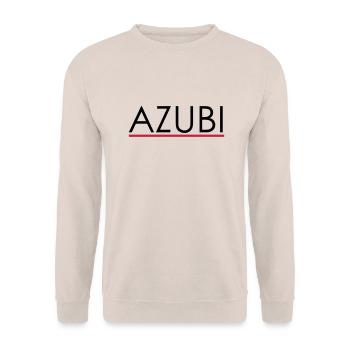 Azubi - Unisex Pullover - Sand - Vorne - Alina (178cm) & Michal (187cm)