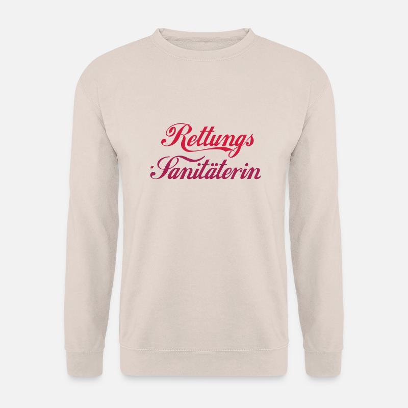 Rettungs-Sanitäterin - Unisex Pullover - Sand