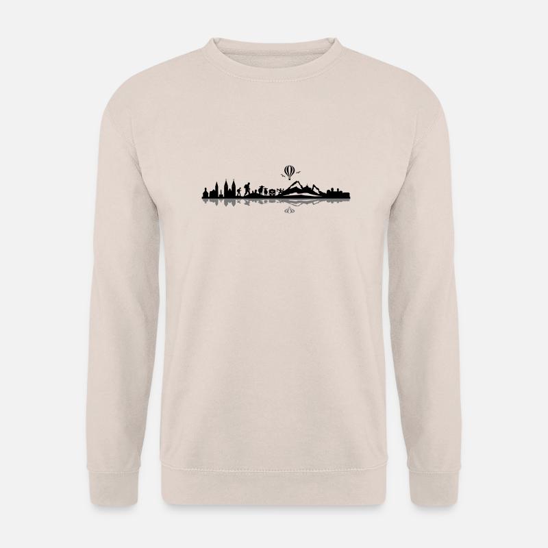 Skyline - Berchtesgaden - Unisex Pullover - Sand