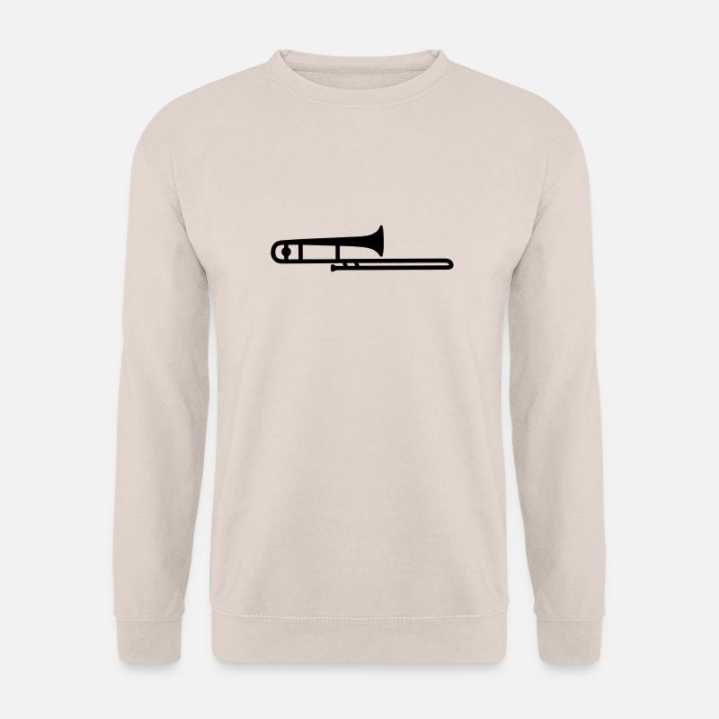 trombone - Unisex Sweatshirt - sand