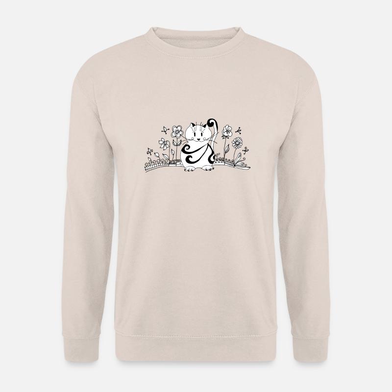 Katze - Unisex Pullover - Sand