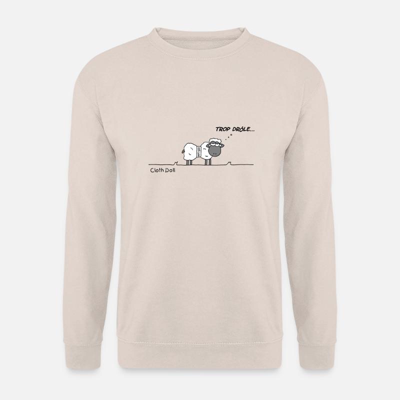 Wollschaf - Unisex Pullover - Sand