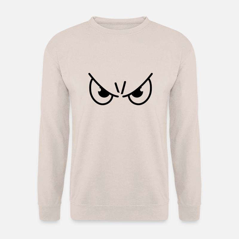 bad_face____f1 - Unisex Pullover - Sand