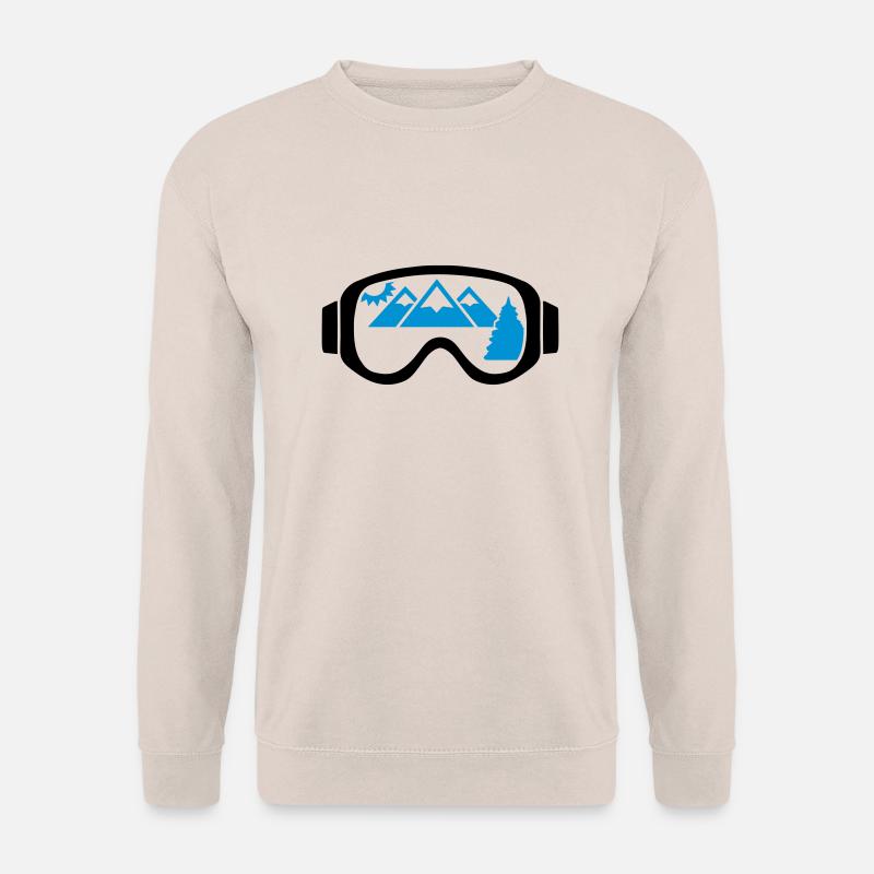 Skibrille - Unisex Pullover - Sand