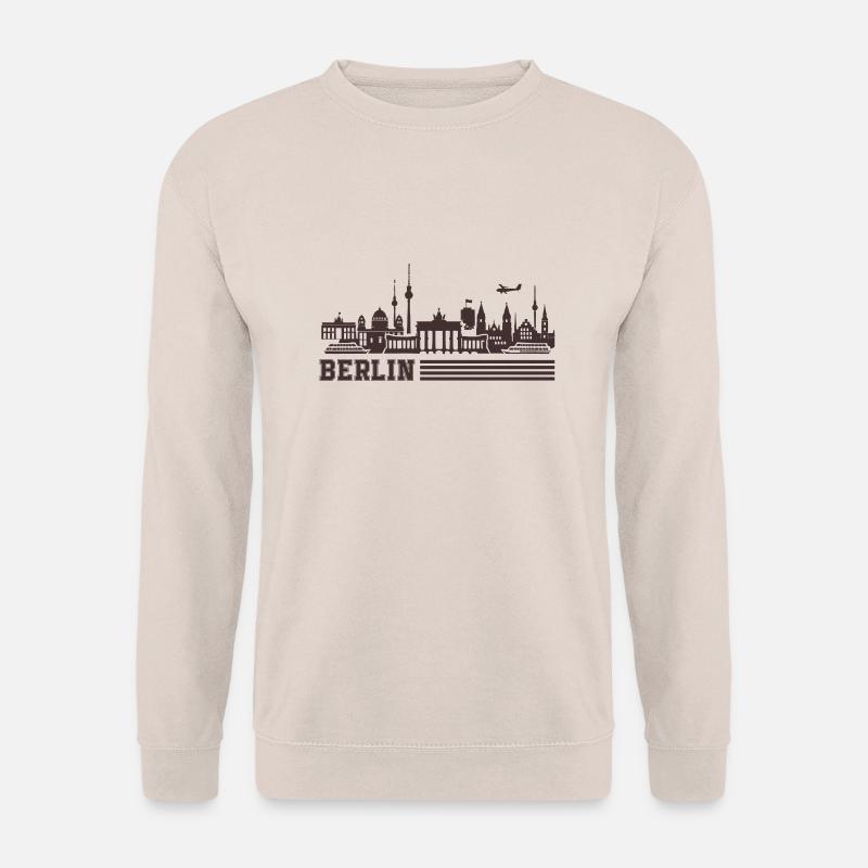 berlin skyline - Unisex Pullover - Sand