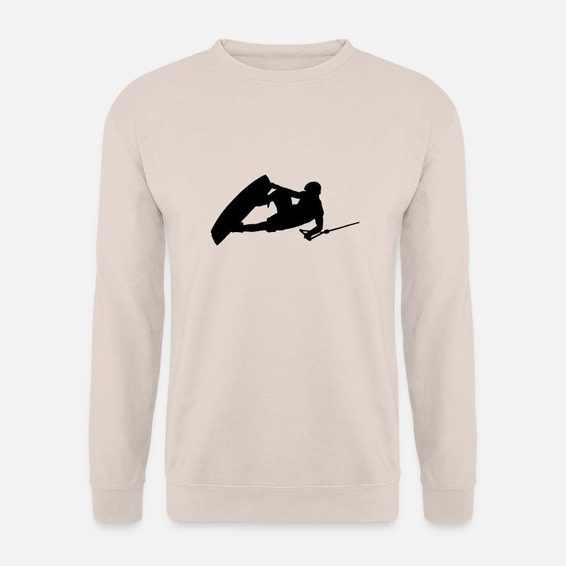 wakeboarder_03 - Unisex Pullover - Sand
