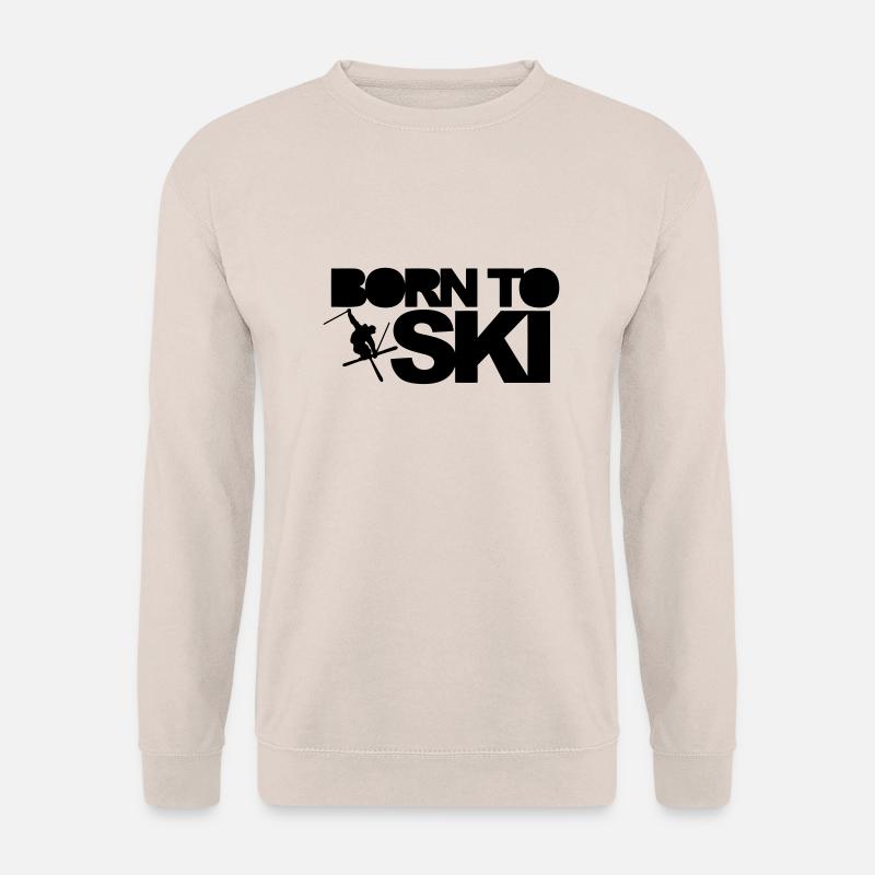 Born To Ski - Unisex Pullover - Sand