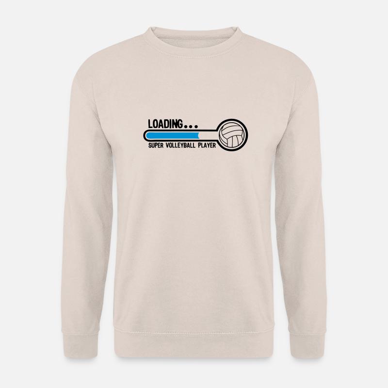 volleyball loading super player1 - Sweat-shirt Unisexe - sable