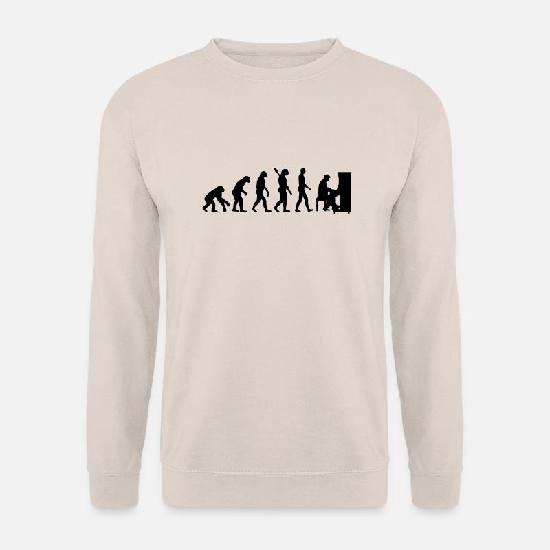 Evolution Piano - Sweat-shirt Unisexe - sable