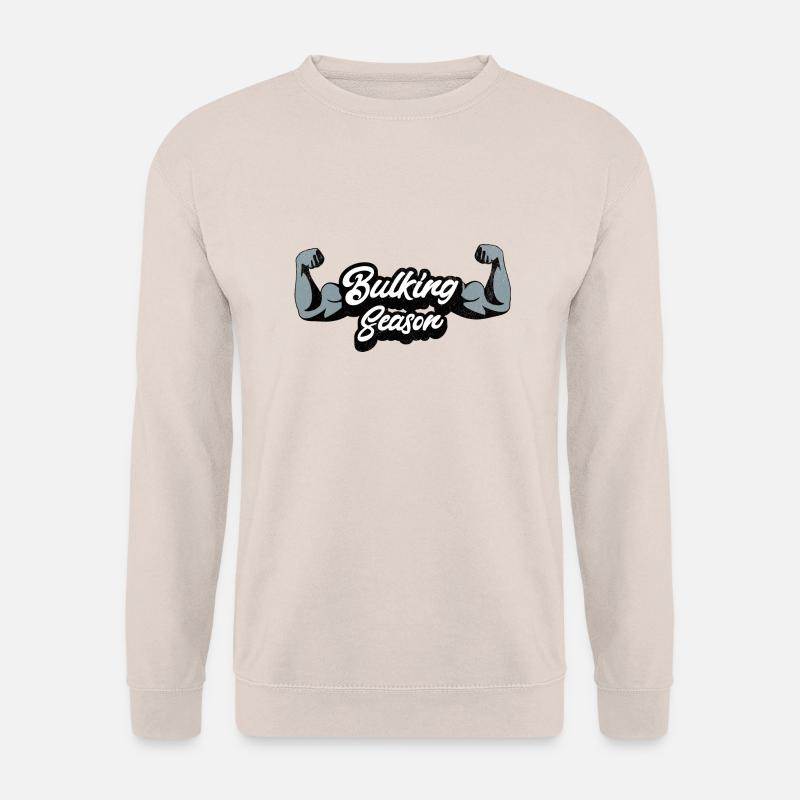 Bulking Fintess Gym Design - Unisex Pullover - Sand