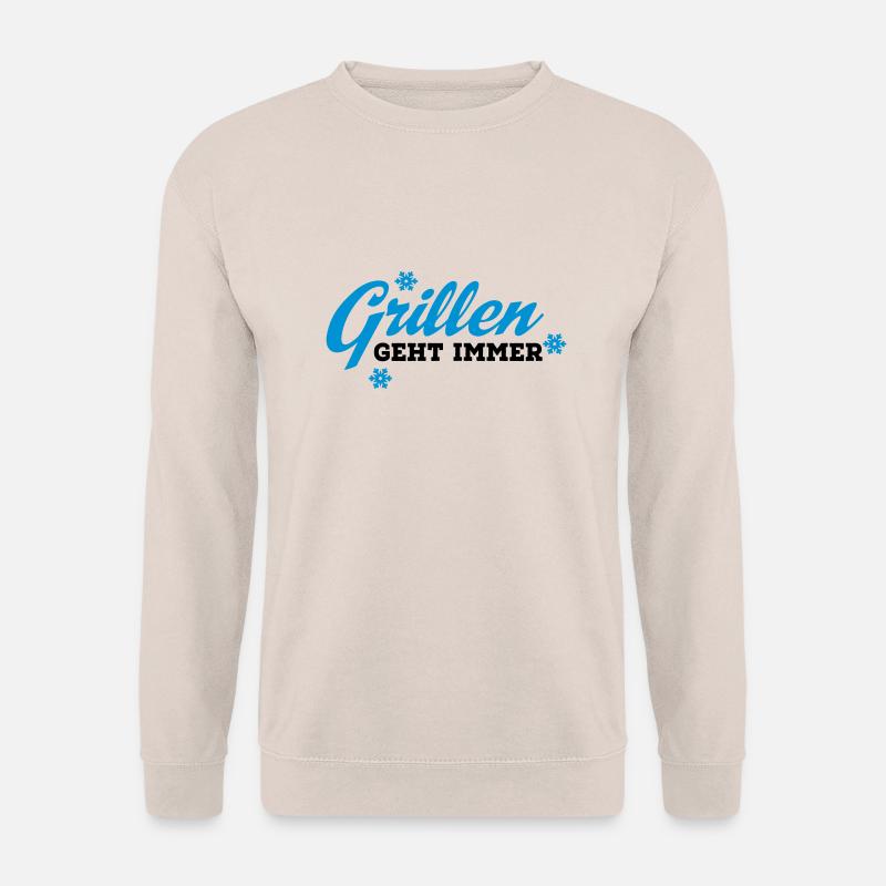 grillen - Unisex Pullover - Sand