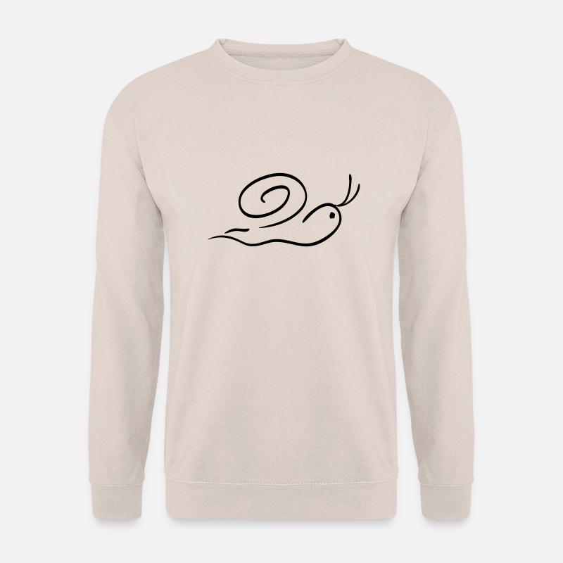 schnecke - Unisex Pullover - Sand