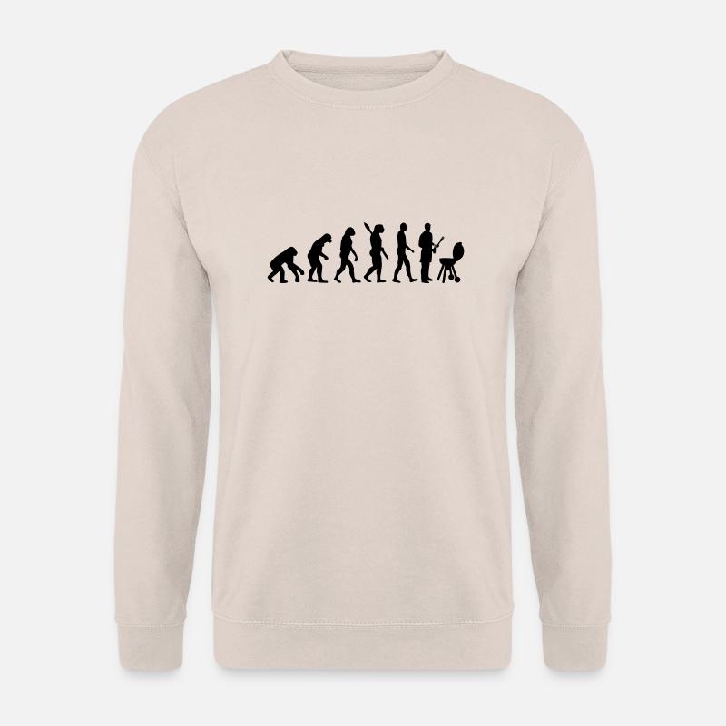 Evolution BBQ barbecue - Sweat-shirt Unisexe - sable