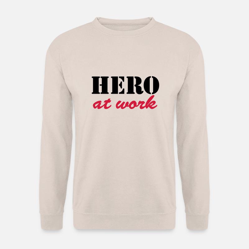 Hero at work - Unisex Pullover - Sand