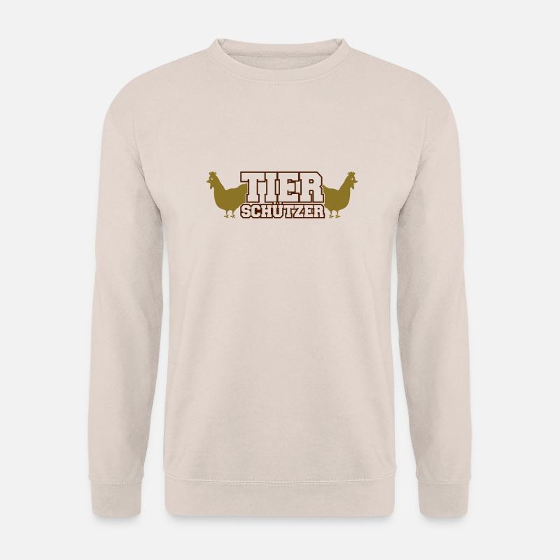 tier_schuetzer_02 - Unisex Pullover - Sand