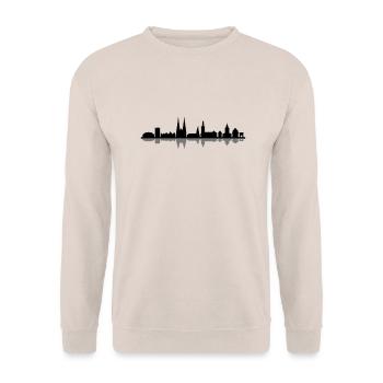 Skyline - Soest - Unisex Pullover - Sand - Vorne - Alina (178cm) & Michal (187cm)