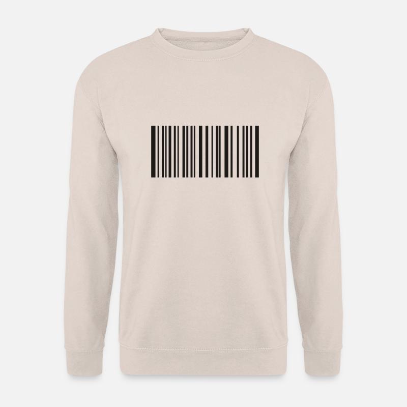 Barcode - Unisex Pullover - Sand