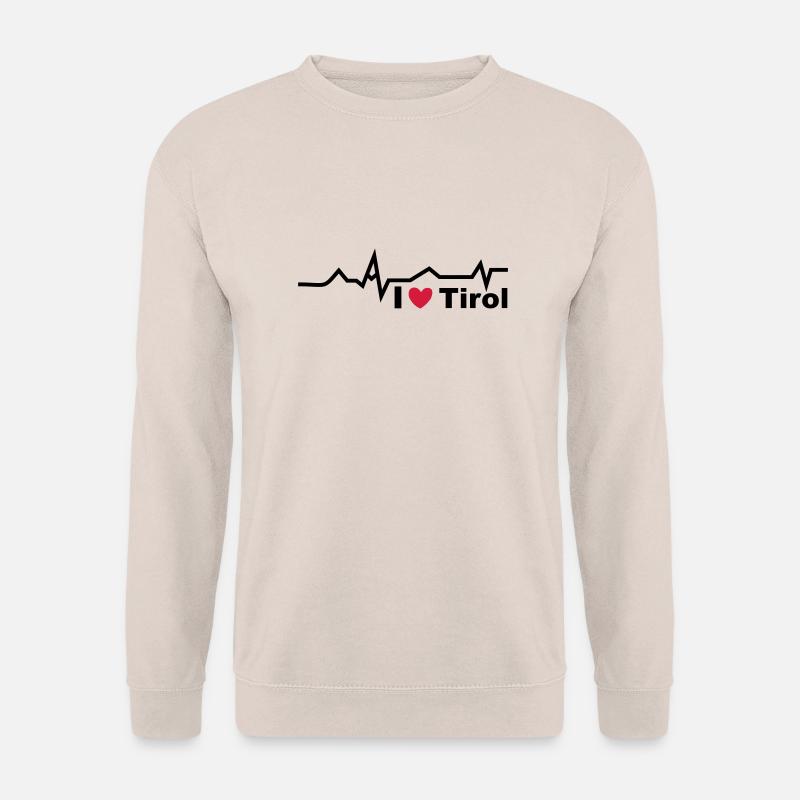 Herzschlag Tirol - Unisex Pullover - Sand